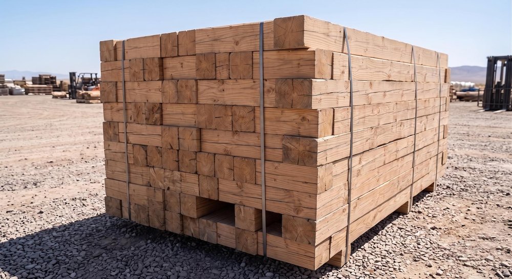 hardwood skid